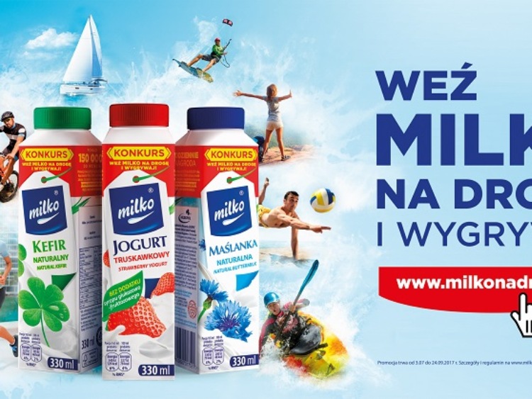 Milko zalało Polskę